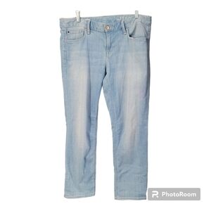 Gap Real Straight light wash straight leg jeans
